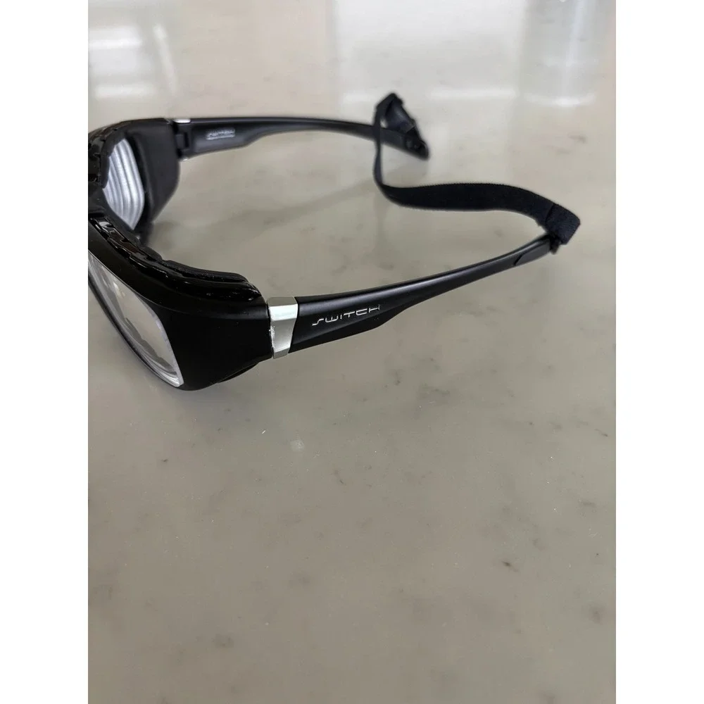 Switch Highlander Matte Black Magnetic Interchange Sport Goggles Mens